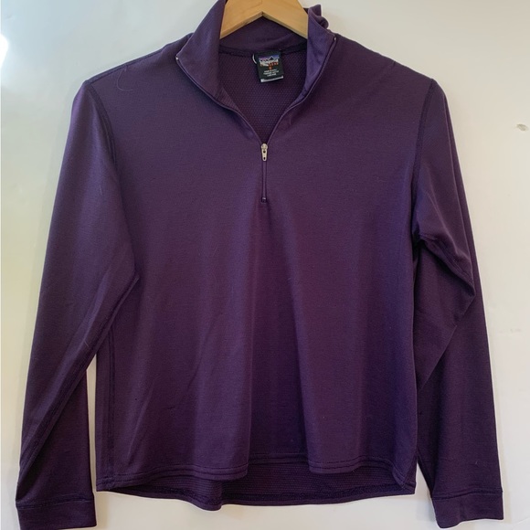 Patagonia Womens Capilene Baselayer 1/4 Zip Neck size Small - Picture 1 of 4